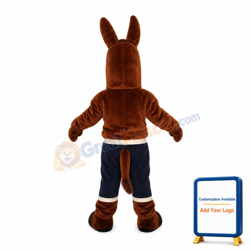Funny Muscle Horse Mascot Costume