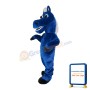 Adult Dark Blue Horse Mascot Costume