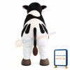 Milk Production Cow Mascot Costume