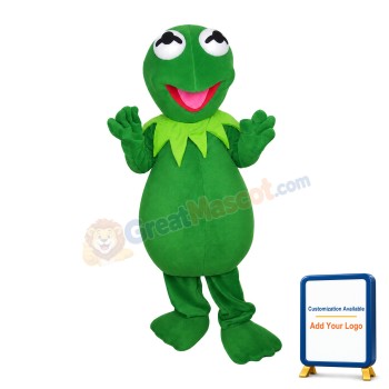 Merry Frog Mascot Costume