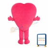Pink Heart Mascot Costume