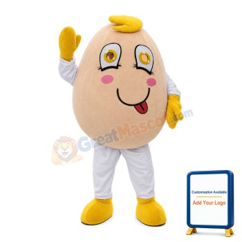 Interesting Cartoon Egg Mascot Costume