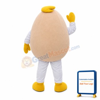 Interesting Cartoon Egg Mascot Costume