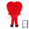 Red Heart Mascot Costume
