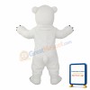 Kind Polar Bear Mascot Costume