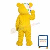 Ribbon Bear Mascot Costume