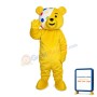 Ribbon Bear Mascot Costume