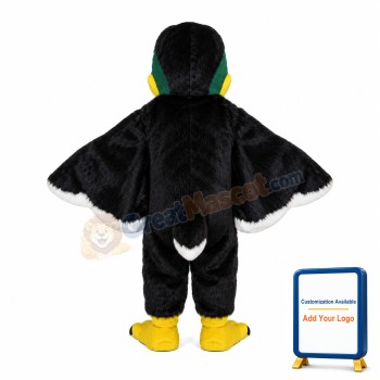 Slow Black Duck Mascot Costume