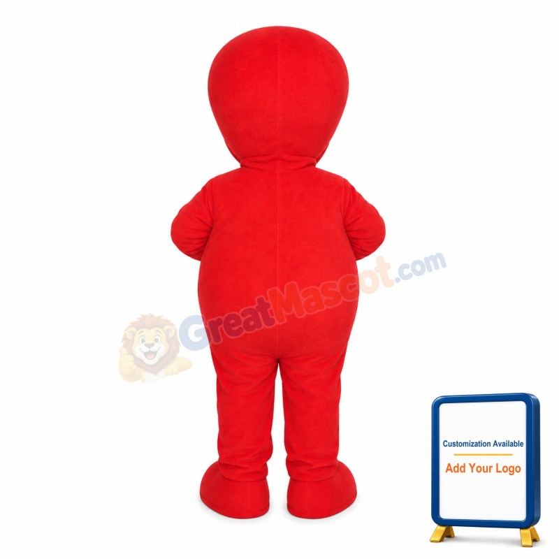 Full Red Dragon Baby Mascot Costume