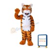 Affable Adult Tiger Mascot Costume