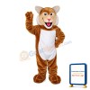 Jolly Greeting Tiger Mascot Costume