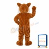 Jolly Greeting Tiger Mascot Costume