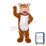Jolly Greeting Tiger Mascot Costume