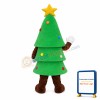 Christmas Tree With Star Mascot Costume