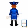 Medieval Black Gentleman Mascot Costume