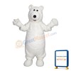 Delighted Polar Bear Mascot Costume