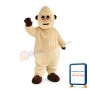 White Fur Snow Mountain Ape Mascot Costume