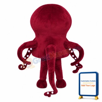 Green Eyes Octopus Mascot Costume
