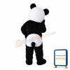 Panda Holding Face Mascot Costume