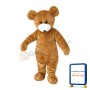 Bear With Head Down Mascot Costume