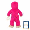 All Pink Gorilla Mascot Costume