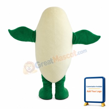 Yellow Cantaloupe Mascot Costume