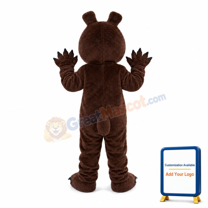 Naive Cute Bear Mascot Costume