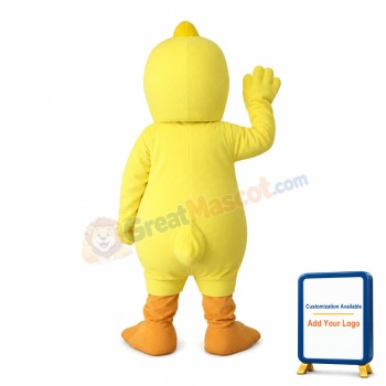 Gangster Duck With Sunglasses Mascot Costume