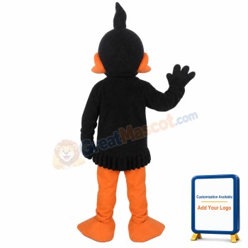 Noisy Black Duck Mascot Costume