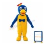 Silly Yellow & Blue Duck Mascot Costume