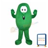 Cartoon Green Pea Mascot Costume