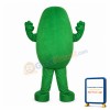 Cartoon Green Pea Mascot Costume