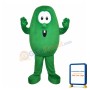 Cartoon Green Pea Mascot Costume