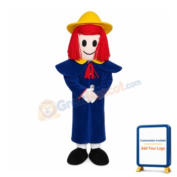Priest Scarecrow Mascot Costume