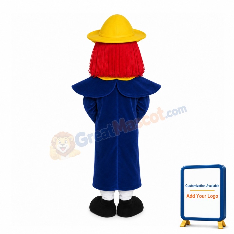Priest Scarecrow Mascot Costume