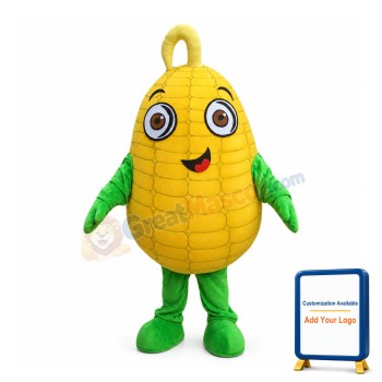 Plump Ripe Corn Mascot Costume