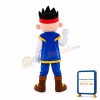 Pleased Boy With Red Kerchief Mascot Costume