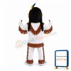 Powerful Tribal Man Mascot Costume