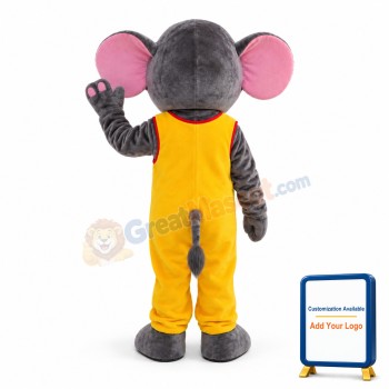 Genial Bright Little Elephant Mascot Costume