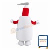 Cartoon Shower Gel Press Bottle Mascot Costume