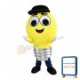 Rotatable Light Bulb Mascot Costume