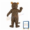 Brown-eared Leopard Mascot Costume