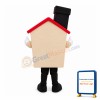 Black Chimney Cabin Mascot Costume
