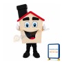 Black Chimney Cabin Mascot Costume