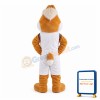 Amiable Chipmunk With White Vest Mascot Costume