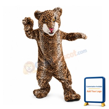 Deterrent Leopard Mascot Costume