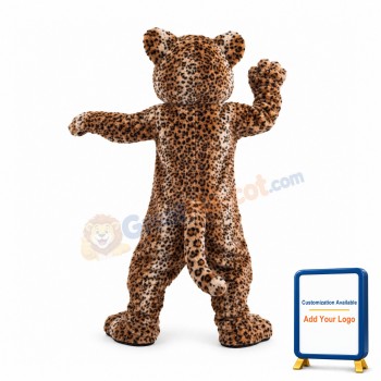 Deterrent Leopard Mascot Costume