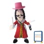 Long Face Warrior With Sword Mascot Costume