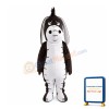 Foolishly Black & White Donkey Mascot Costume