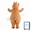 Fat Clumsy Rhino Mascot Costume